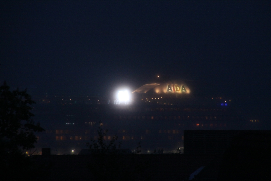 IMG11968.JPG - Der helle Fleck ist ein LED-Bildschirm